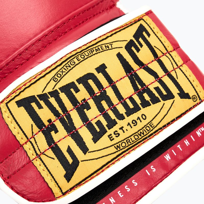 Everlast 1910 Classic Pro red boxing gloves 4