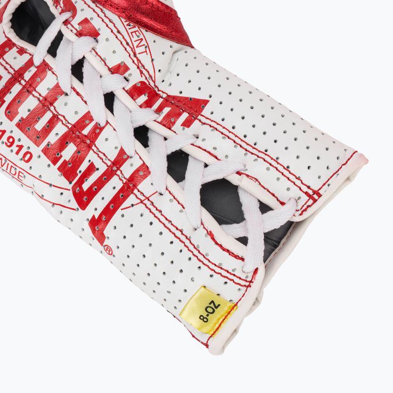 Everlast Fight Leather boxing gloves red 6