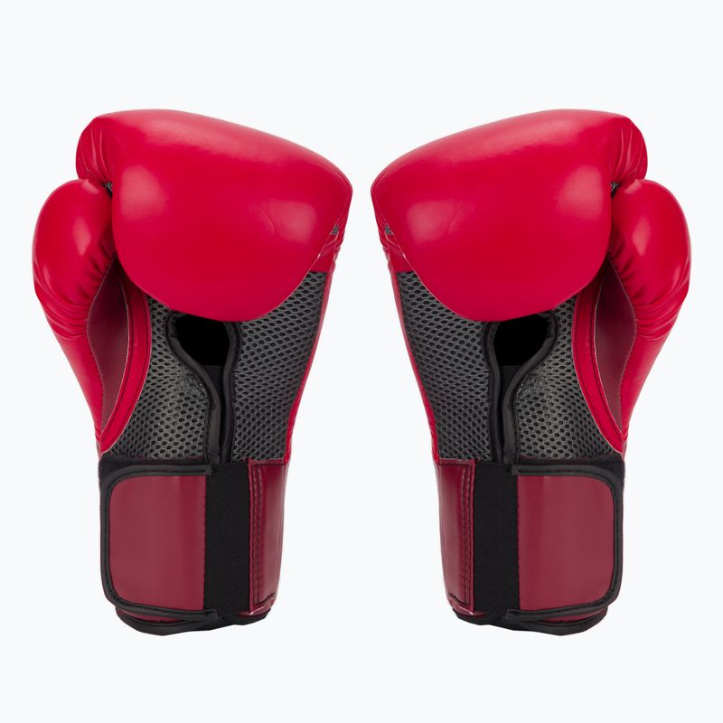 Everlast Pro Style Elite 2 red boxing gloves EV2500 2