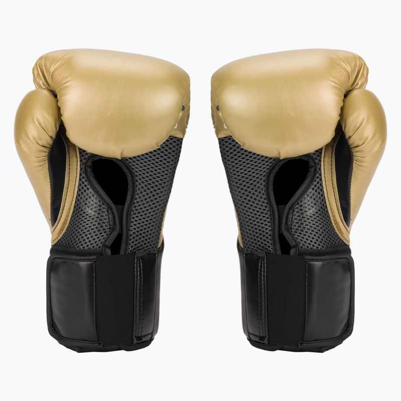 Everlast Pro Style Elite 2 gold boxing gloves EV2500 2