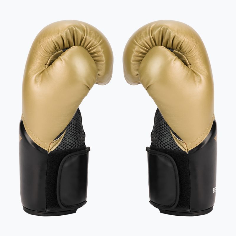 Everlast Pro Style Elite 2 gold boxing gloves EV2500 4