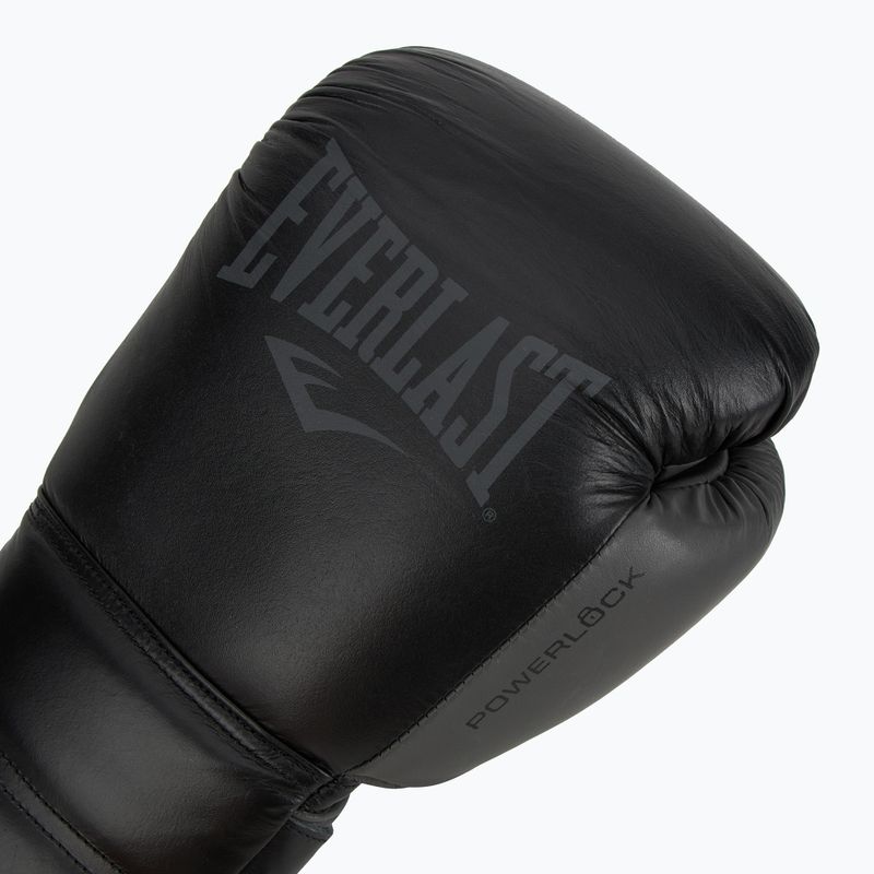 Everlast Powerlock 2 Laced Pro Training boxing gloves black 5