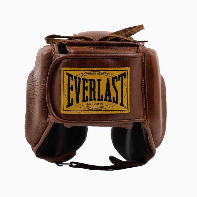 Everlast 1910 PRO brown boxing helmet 4660 11