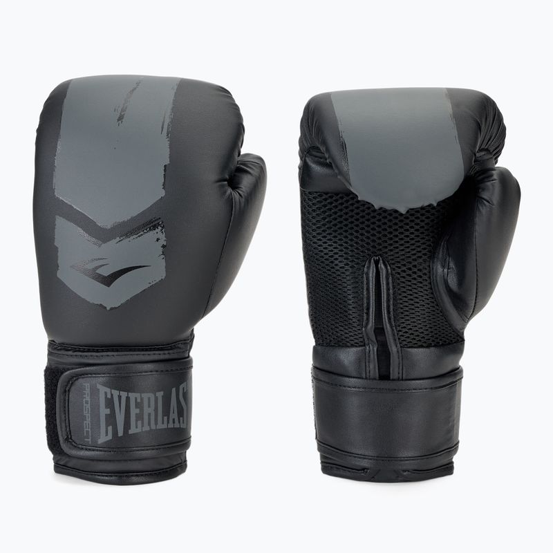 Everlast Prospect 2 black boxing gloves 3