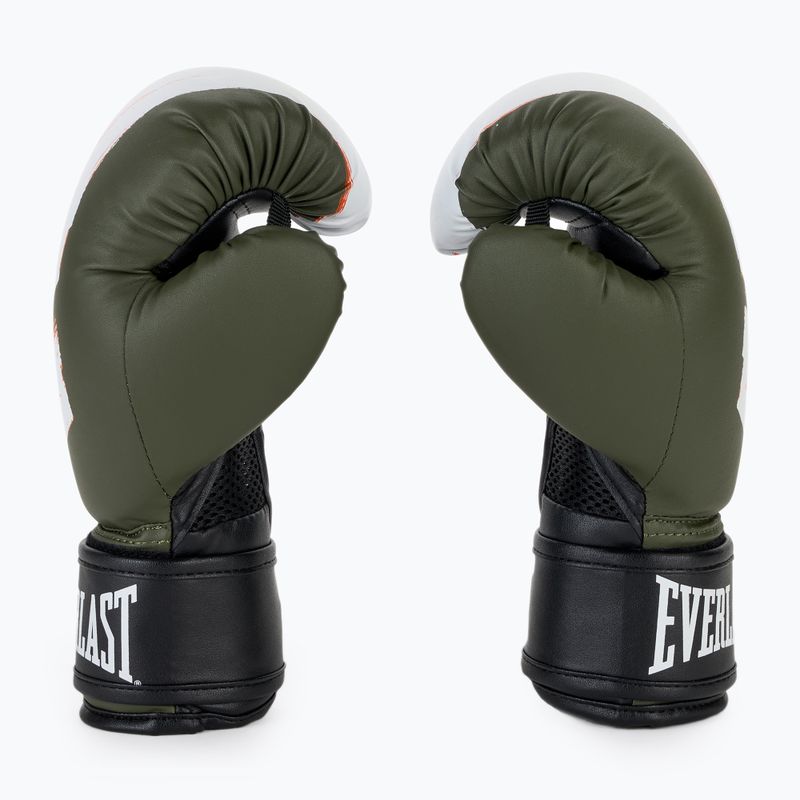 Everlast Prospect 2 green/white boxing gloves 4