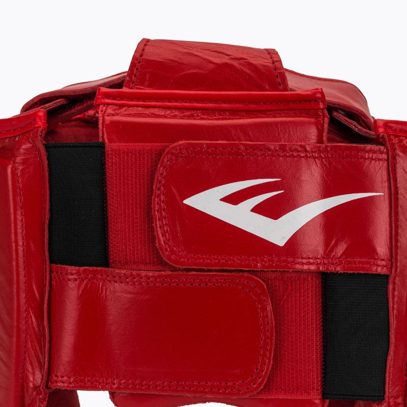 Boxing helmet Everlast Amateur Competition Headgear red 5