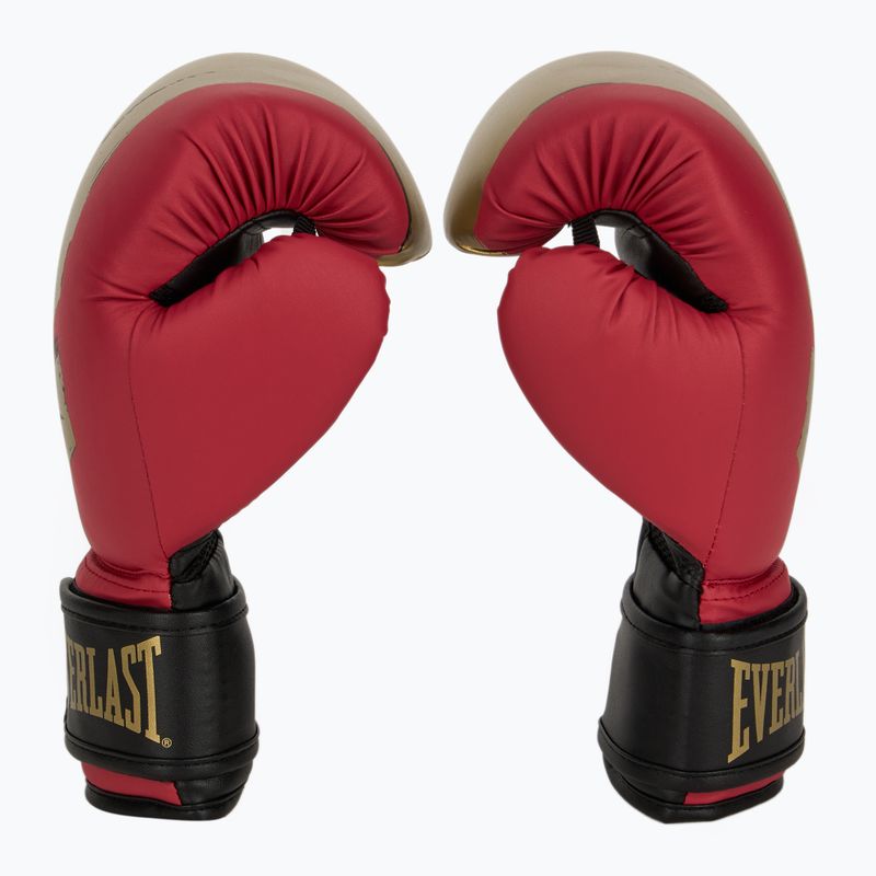 Everlast Prospect 2 boxing set helmet + shields + gloves red/gold 4