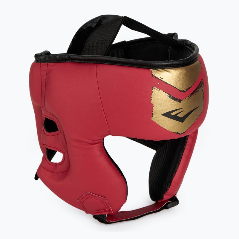 Everlast Prospect 2 boxing set helmet + shields + gloves red/gold 12