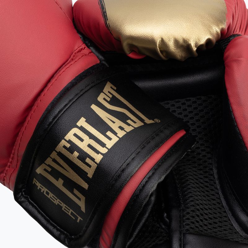 Everlast Prospect 2 Heavy Bag boxing kit red/gold 9