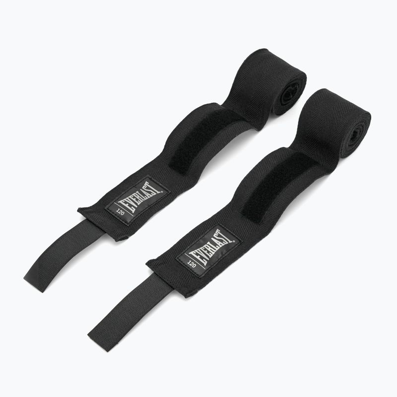 Boxing wraps Everlast 305 cm black 2