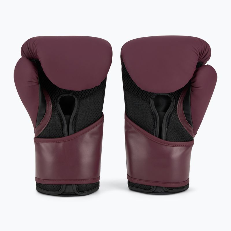 Everlast Pro Style Elite 2 maroon boxing gloves 3
