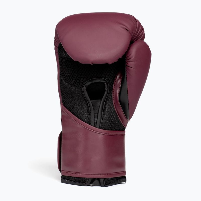 Everlast Pro Style Elite 2 maroon boxing gloves 10