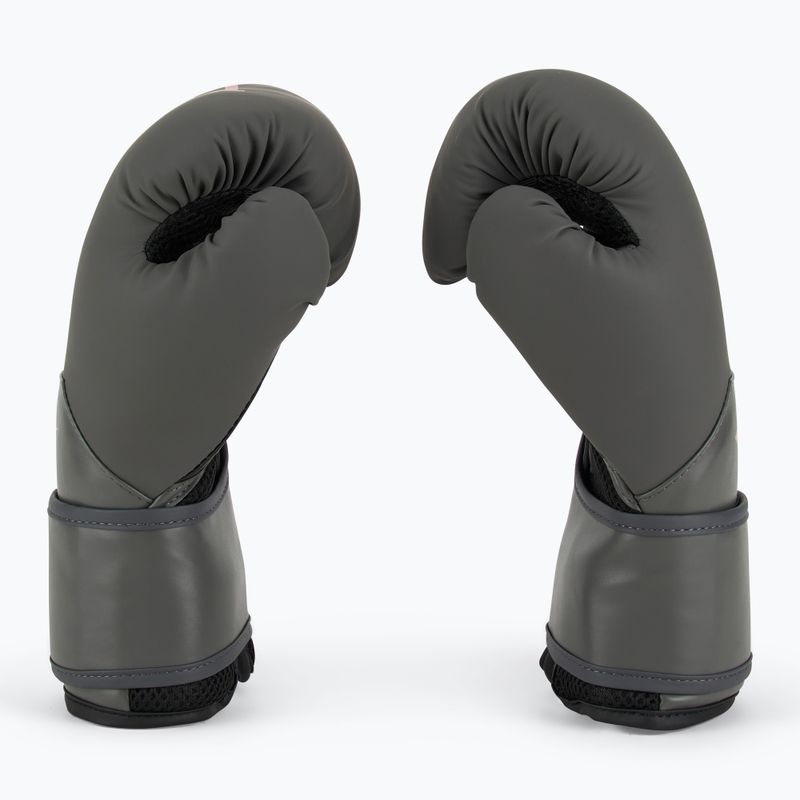 Everlast Pro Style Elite 2 grey/pink boxing gloves 4