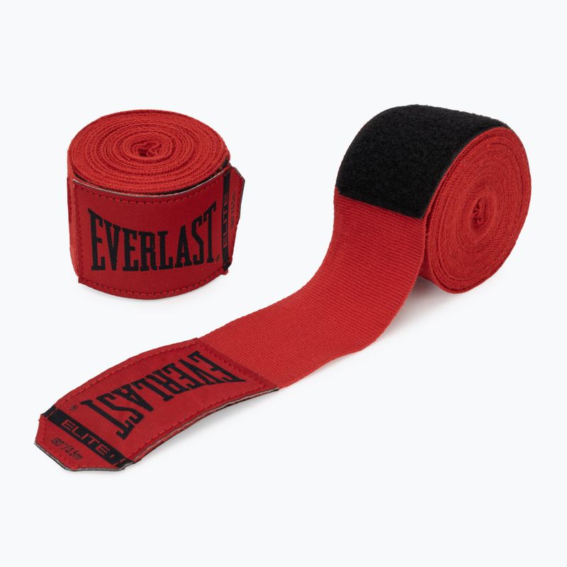 Boxing wraps Everlast 450 cm red