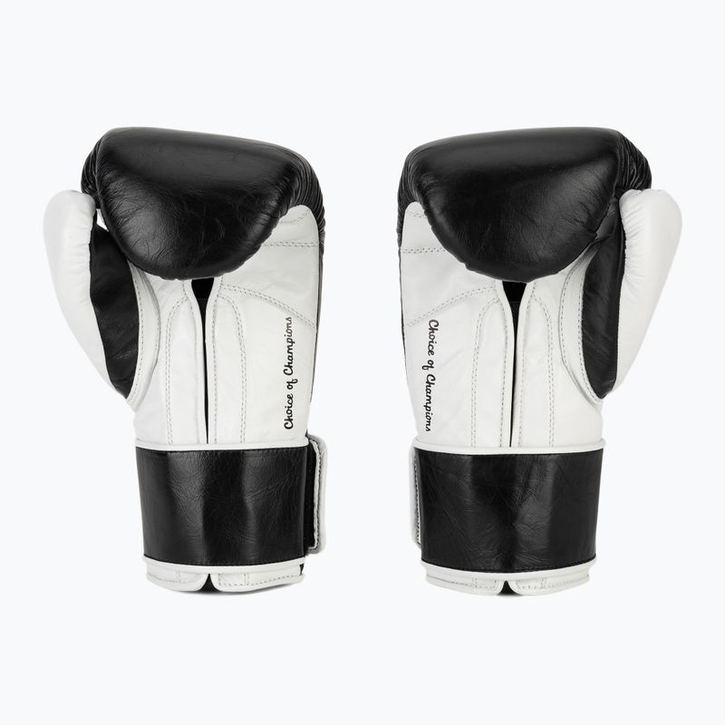 Boxing gloves Everlast Powerlock Pro OG H&L black/white 3