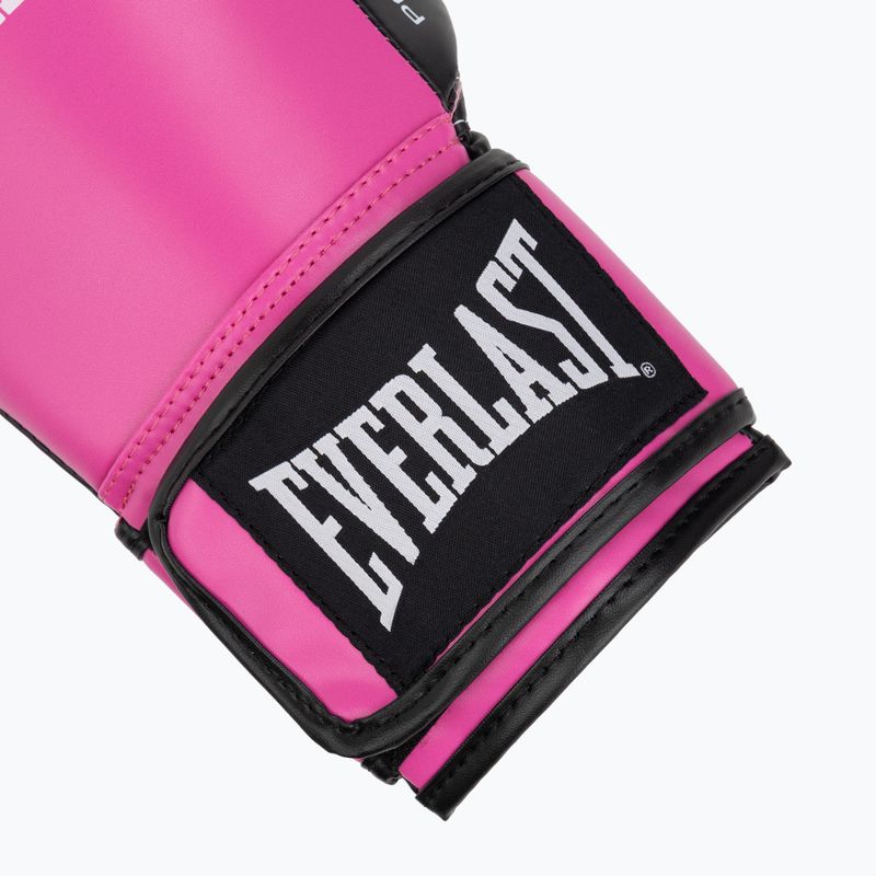 Boxing gloves Everlast Powerlock Pro OG H&L Training Glove pink/black 6