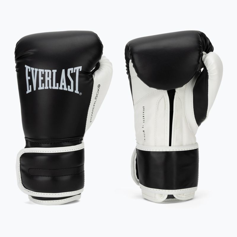 Boxing gloves Everlast Powerlock Pro OG H&L Training Glove black/white