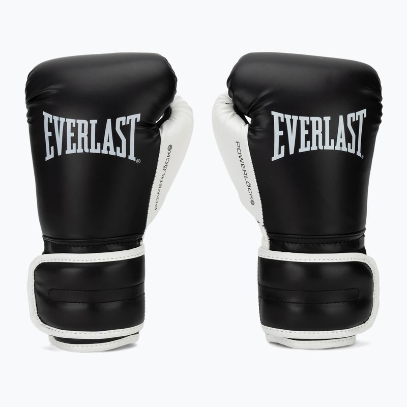 Boxing gloves Everlast Powerlock Pro OG H&L Training Glove black/white 2