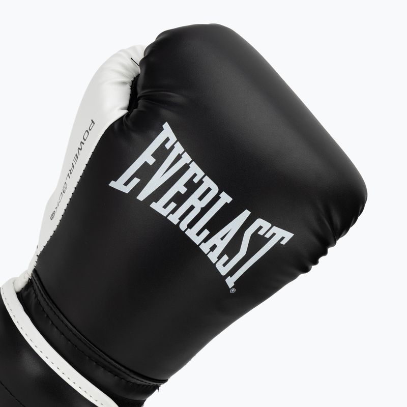 Boxing gloves Everlast Powerlock Pro OG H&L Training Glove black/white 5