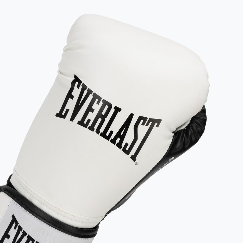 Boxing gloves Everlast Powerlock Pro OG H&L Training Glove white/black 5