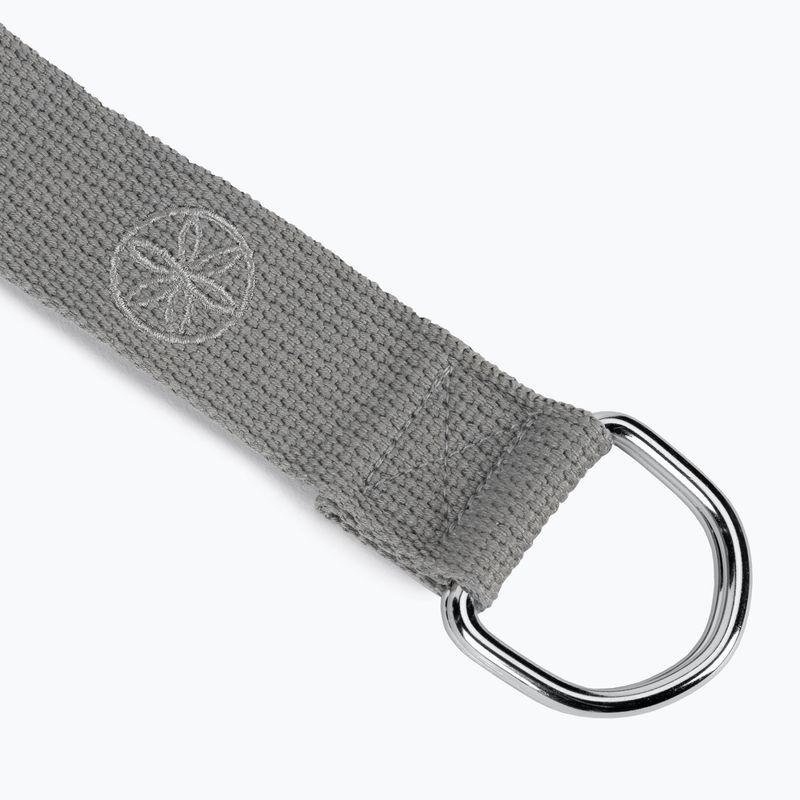 Gaiam yoga strap grey 61378 2