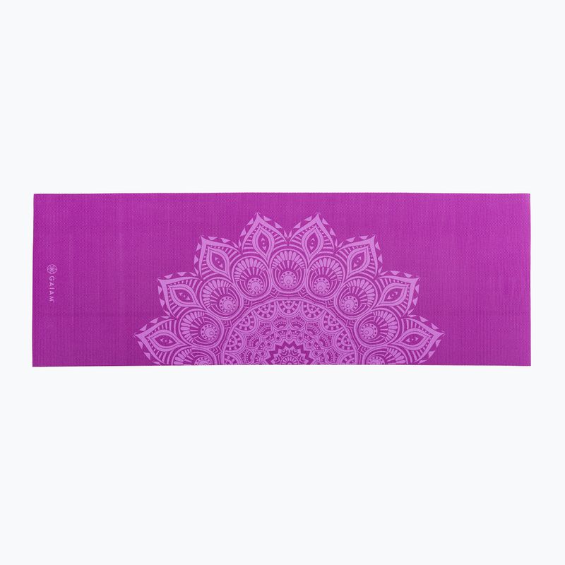 Gaiam yoga mat Purple Mandala 6 mm purple 62202 2