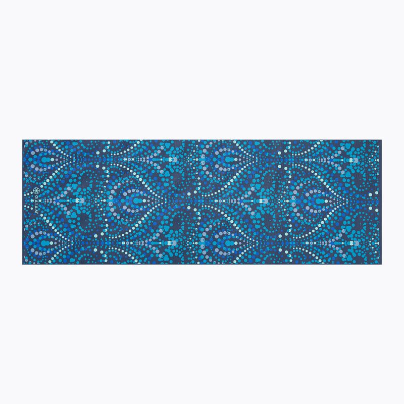 Gaiam Mystic yoga mat 6 mm blue 62899 4