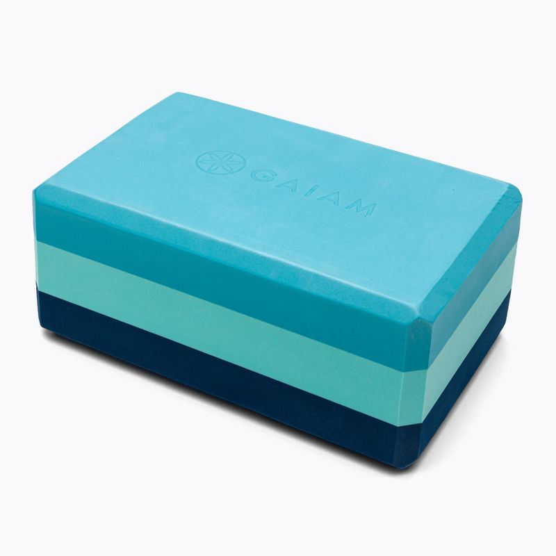 Gaiam yoga cube blue 62912
