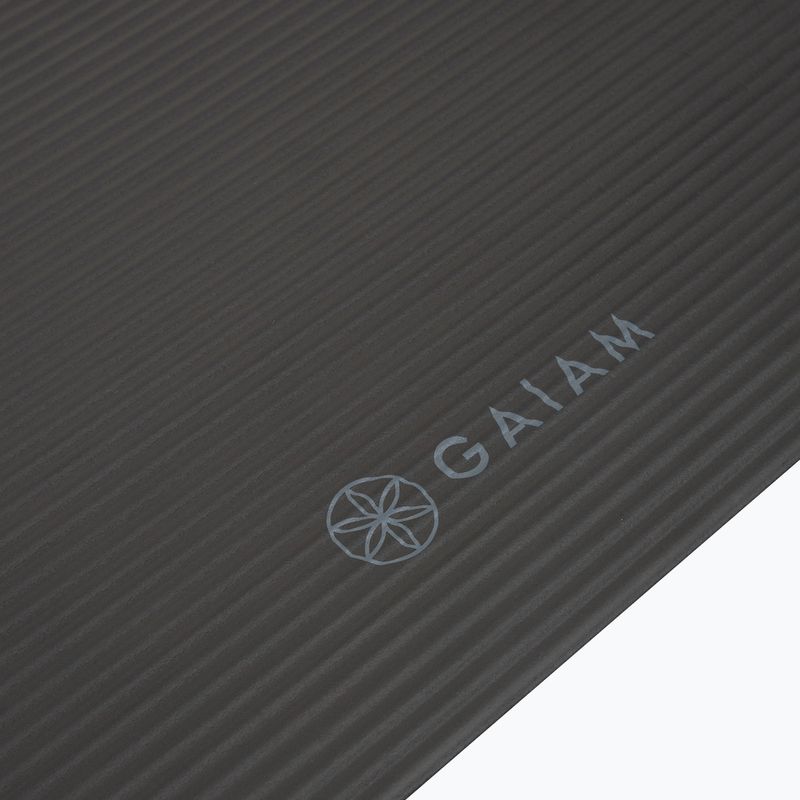 Yoga mat Gaiam Fitness Black 2