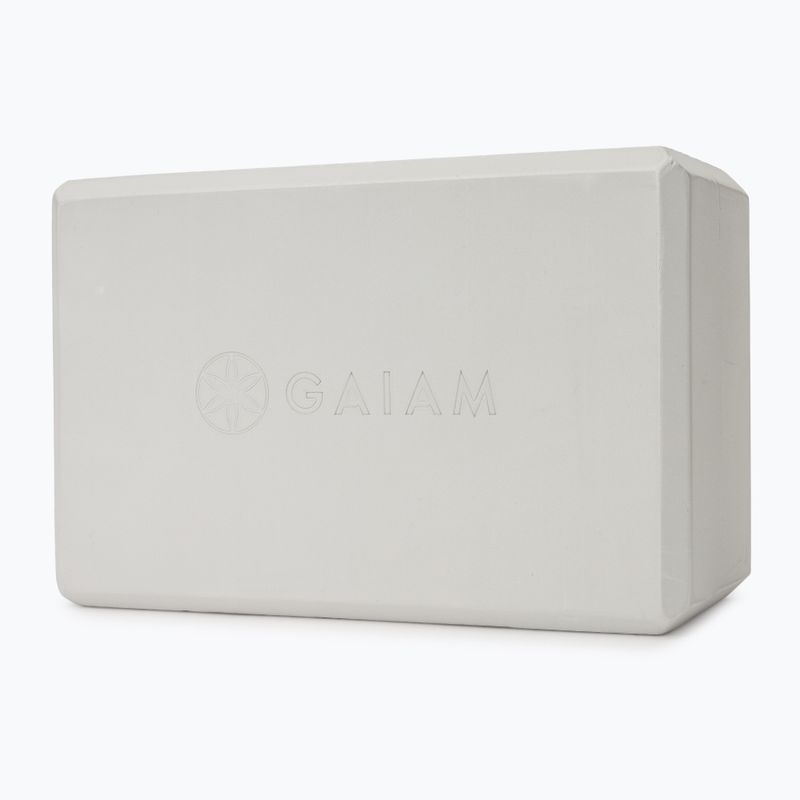 Yoga block Gaiam Yoga sustained grey 2
