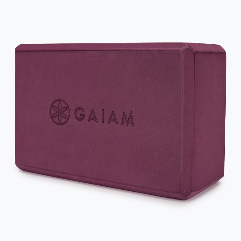 Yoga block Gaiam Yoga midnight 2