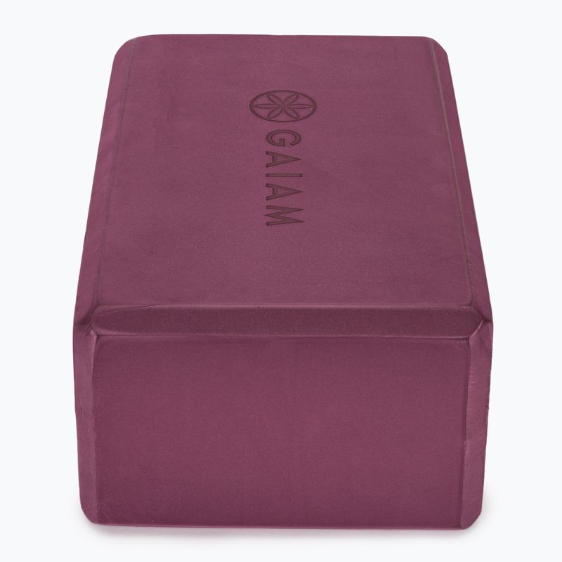 Yoga block Gaiam Yoga midnight 3