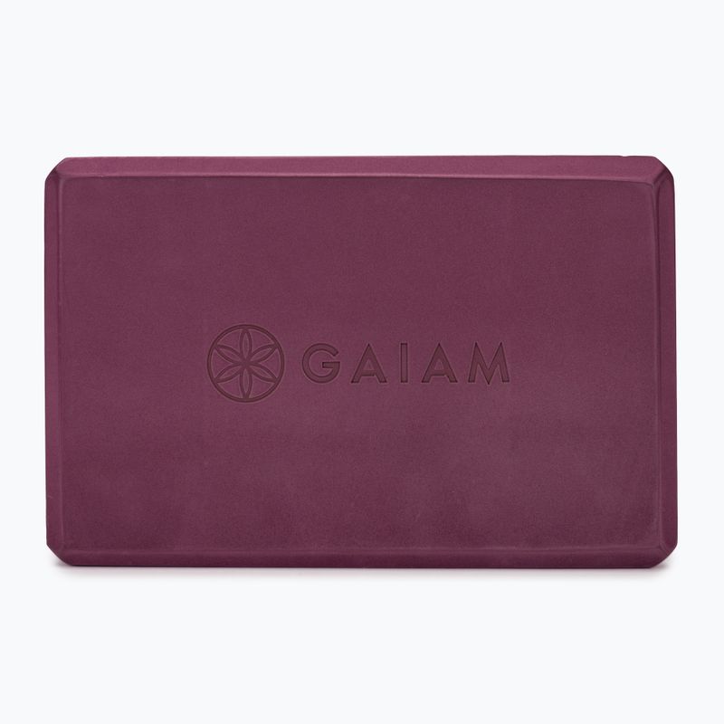 Yoga block Gaiam Yoga midnight 4