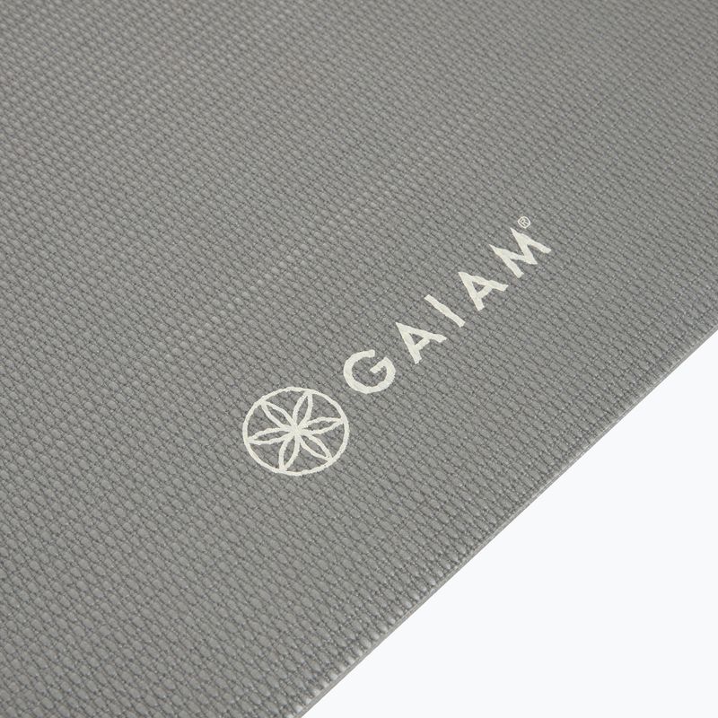 Yoga mat Gaiam Marrakesh Yoga dark greige 2