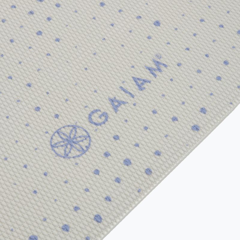 Yoga mat Gaiam Celestial Dove Blue 2