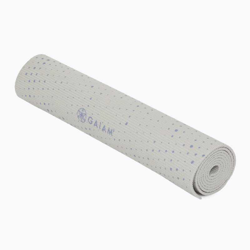 Yoga mat Gaiam Celestial Dove Blue 5