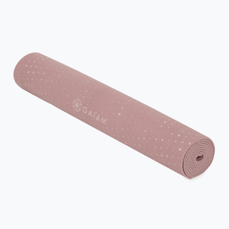 Yoga mat Gaiam Celestial ballet powder 5
