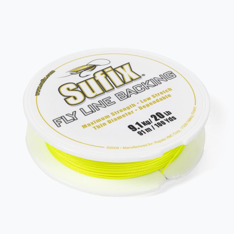 Sufix Fly Line Backing spinning line yellow ASU470618