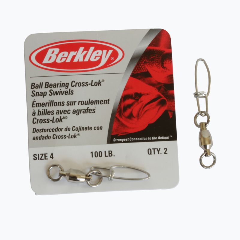 Berkley Mc Mahon Bb With Snaps Swivel spinning swivels black 1280539