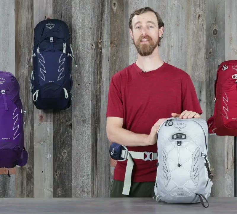 Women's hiking backpack Osprey Tempest 30 l green 10002735 8