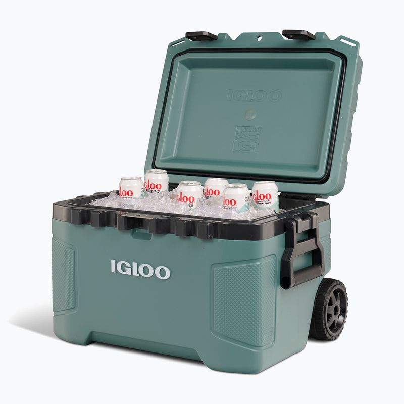 Igloo Trailmate 52 Roller camping fridge 49 l spruce/obsidian gray 13