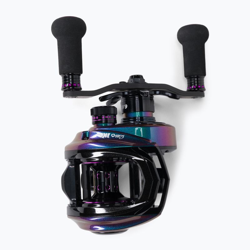 Abu Garcia Revo Ike LP Left black and purple multiplier reel 1475705 3