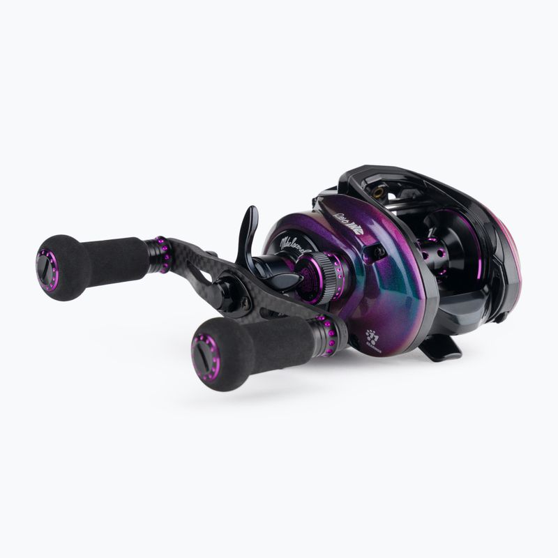 Abu Garcia Revo Ike Shs LP Left black and purple spinning reel 1475707