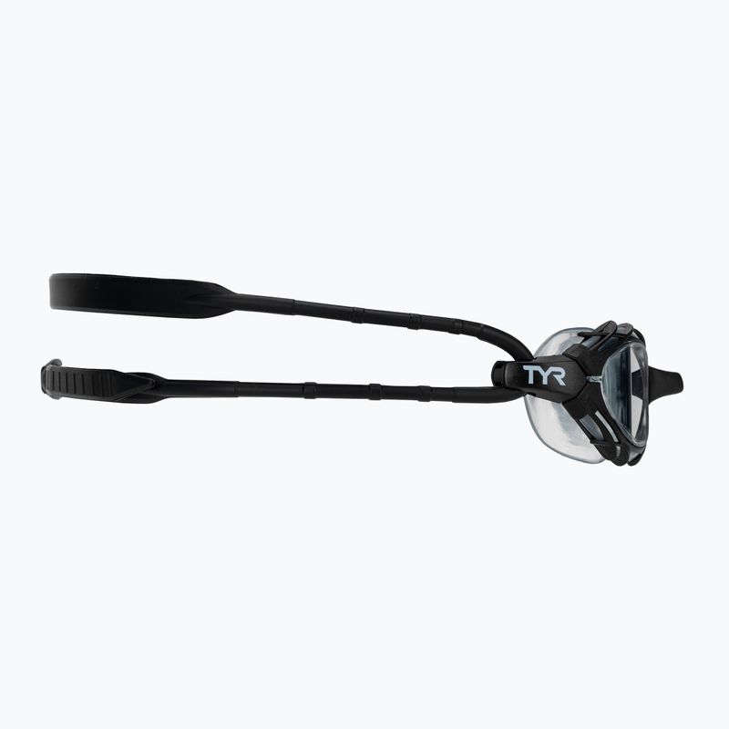 TYR Nest Pro Nano smoke/black/black swimming goggles 3