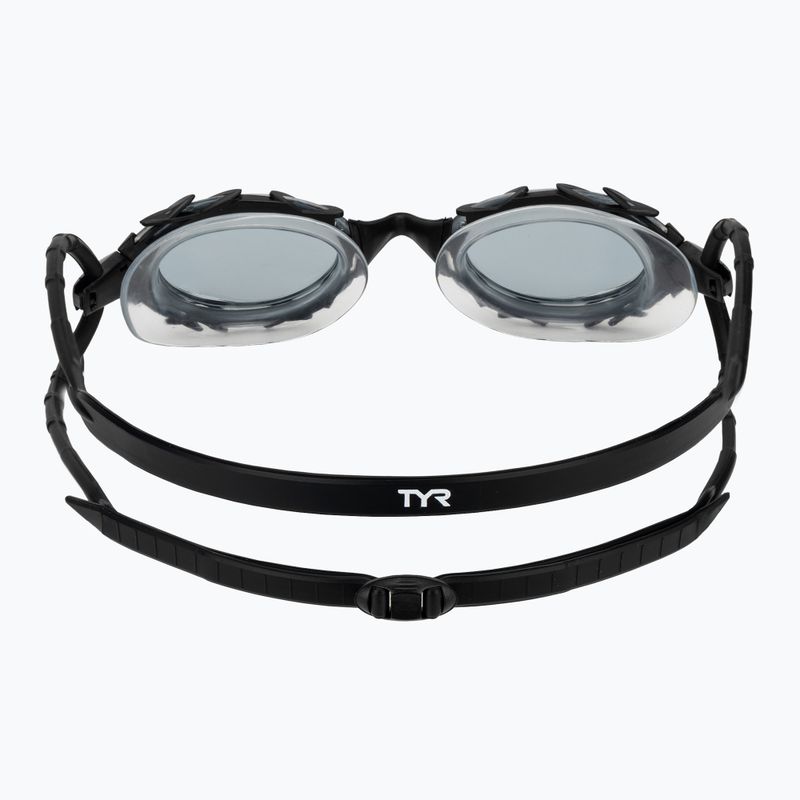 TYR Nest Pro Nano smoke/black/black swimming goggles 4