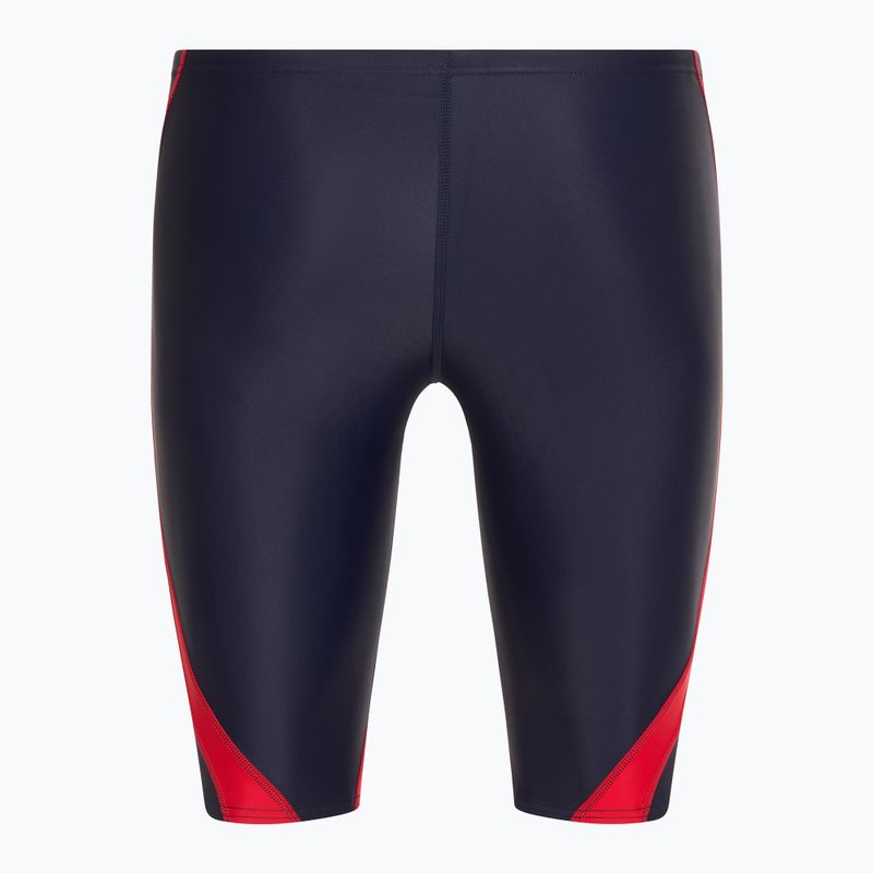 Men's swimming jammers TYR Alliance Splice navy/red 2