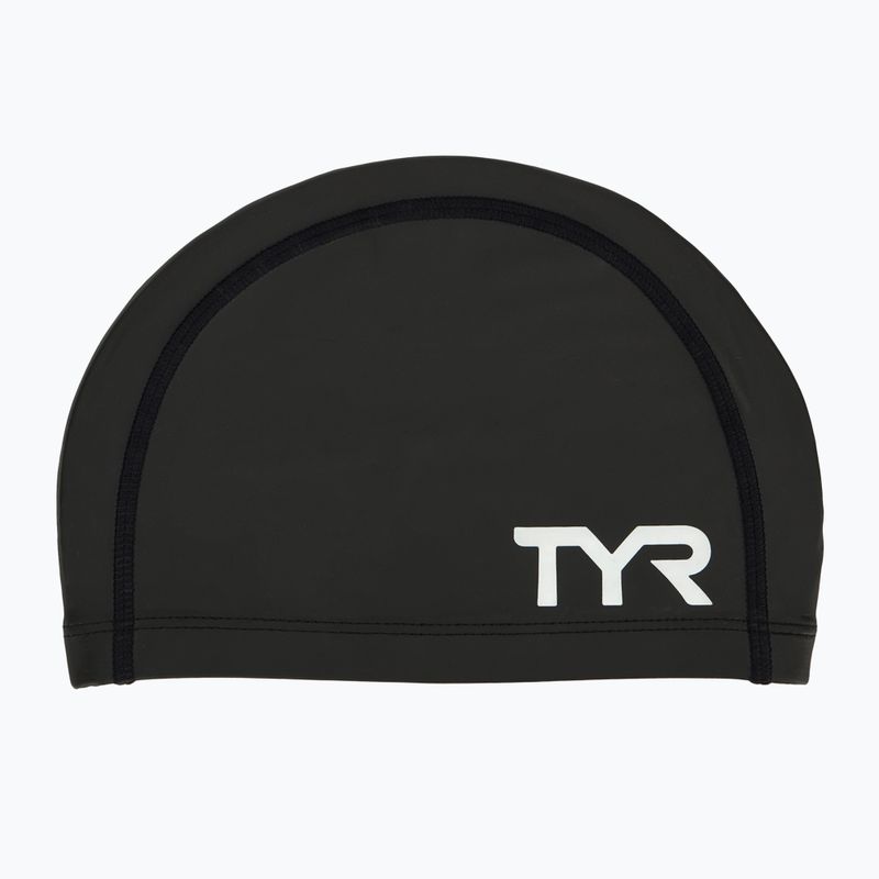 TYR Silicone Comfort swimming cap black