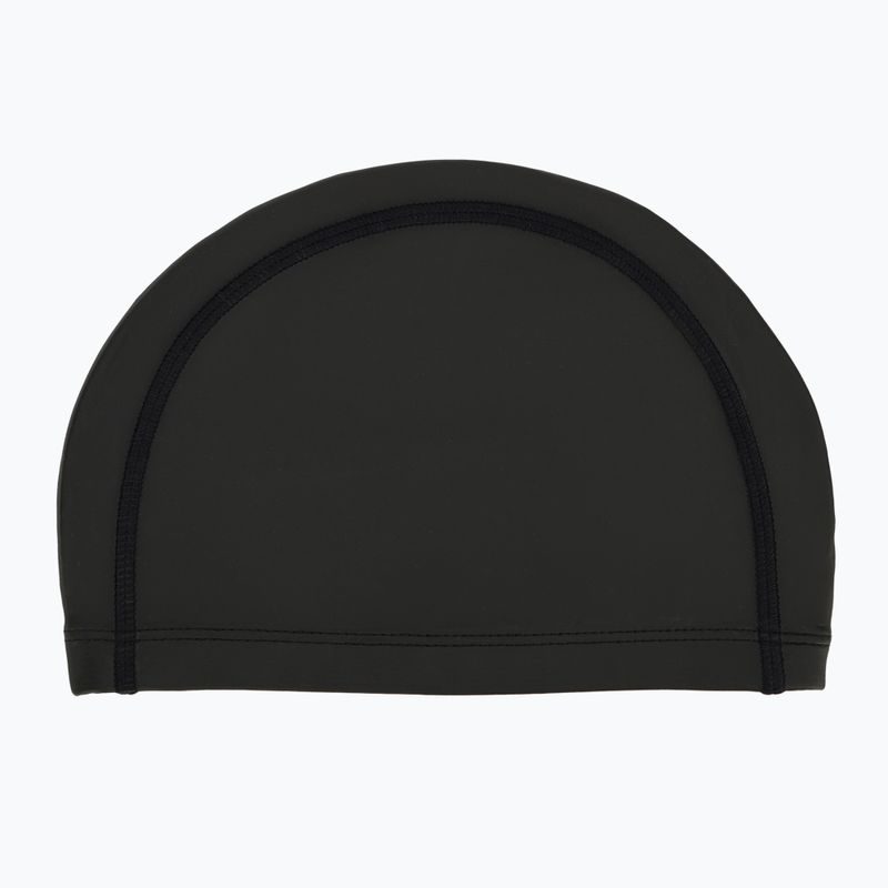 TYR Silicone Comfort swimming cap black 2