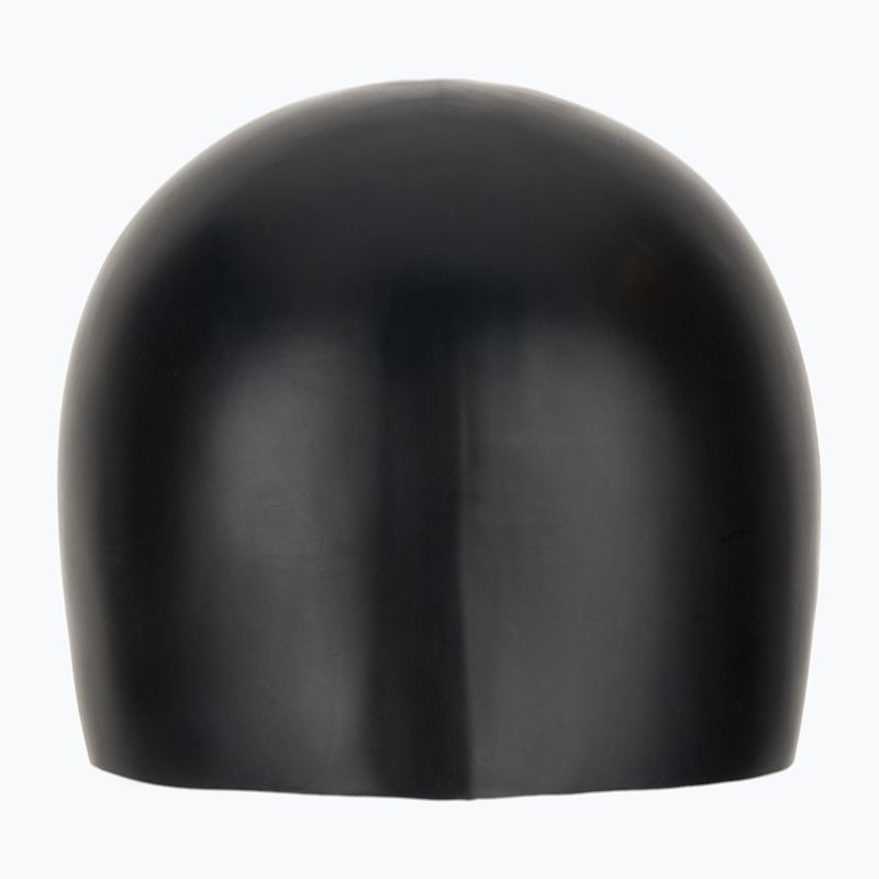 TYR Wrinkle-Free Silicone children's swimming cap black 2