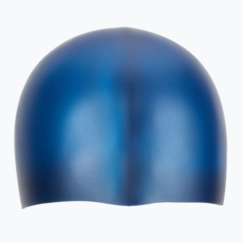 TYR Wrinkle-Free Silicone children's swimming cap navy 2